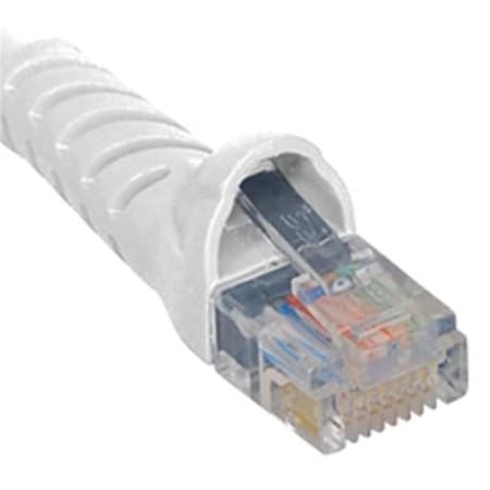 14 Ft. Cat 5E Molded Boot Patch Cord - White